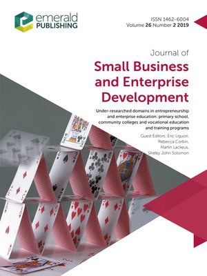 cover image of Journal of Small Business and Enterprise Development, Volume 26, Number 2